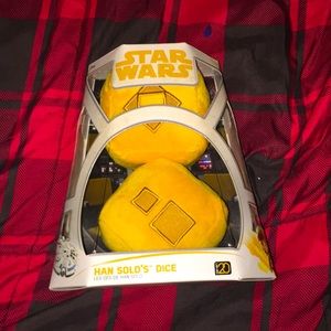 Han Solos plush dice